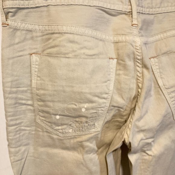 Coast Weber & Ahaus women's size 29 splatter paint aged look distressed trouser - Picture 7 of 8